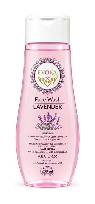 EVOKA lavender face wash